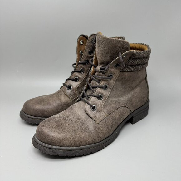 BOC Volmer Z47817 Brown Lace Up Ankle Boots Women’s Size 11M - Picture 3 of 8